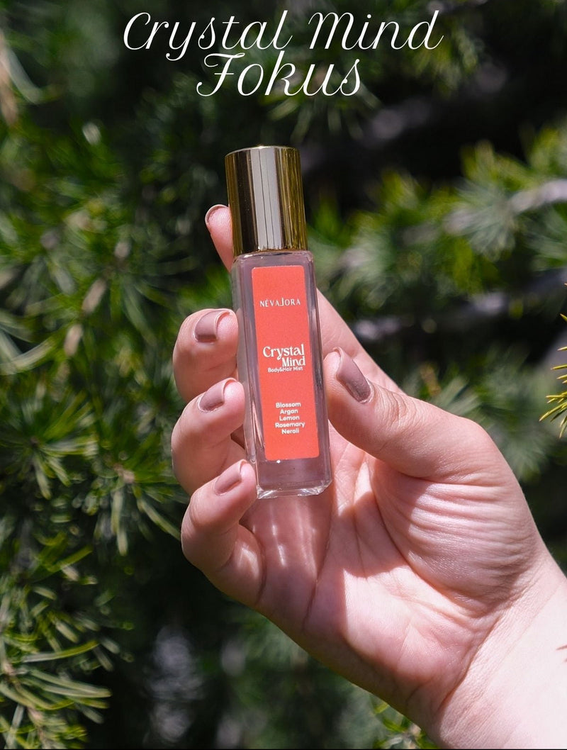 NEVALORA BODY MIST CRYSTAL MIND / FOKUS TEMALI SAÇ VE VÜCUT SPREYİ - 15ml