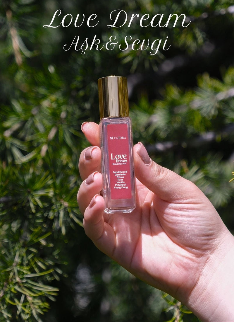 NEVALORA BODY MIST LOVE DREAM / AŞK VE SEVGİ TEMALI SAÇ VE VÜCUT SPREYİ - 15ml