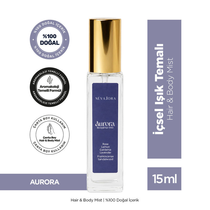 AURORA – İçsel Işık Temalı Hair & Body Mist 15 ml