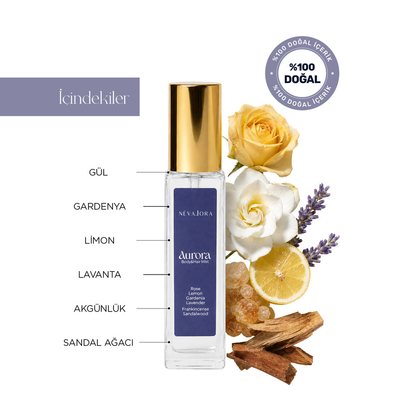 AURORA – İçsel Işık Temalı Hair & Body Mist 15 ml
