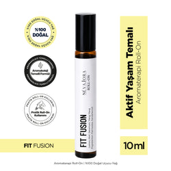 Nevalora Roll-On Fit Fusion / Canlandırıcı ve Dengeleyici Aromaterapi Kokusu – 10 ml