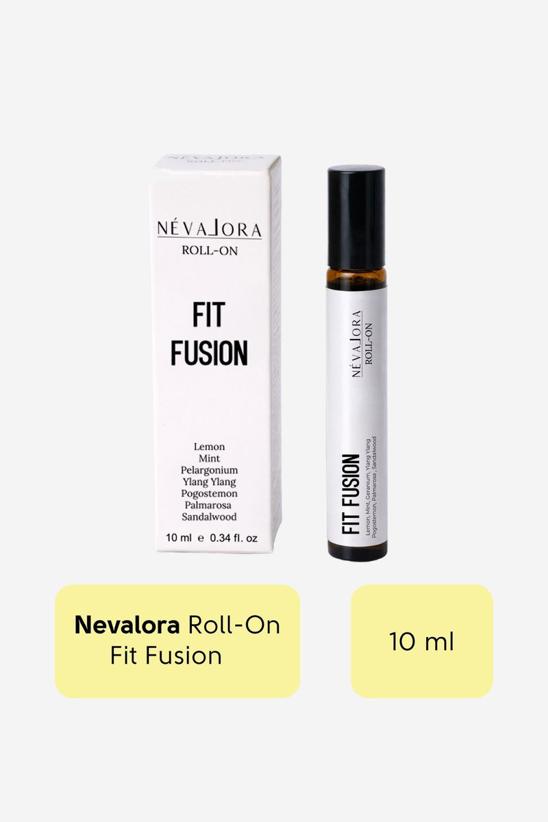 NEVALORA ROLL-ON FIT FUSION / CANLANDIRICI VE DENGELEYİCİ AROMATERAPİ KOKUSU – 10 ML