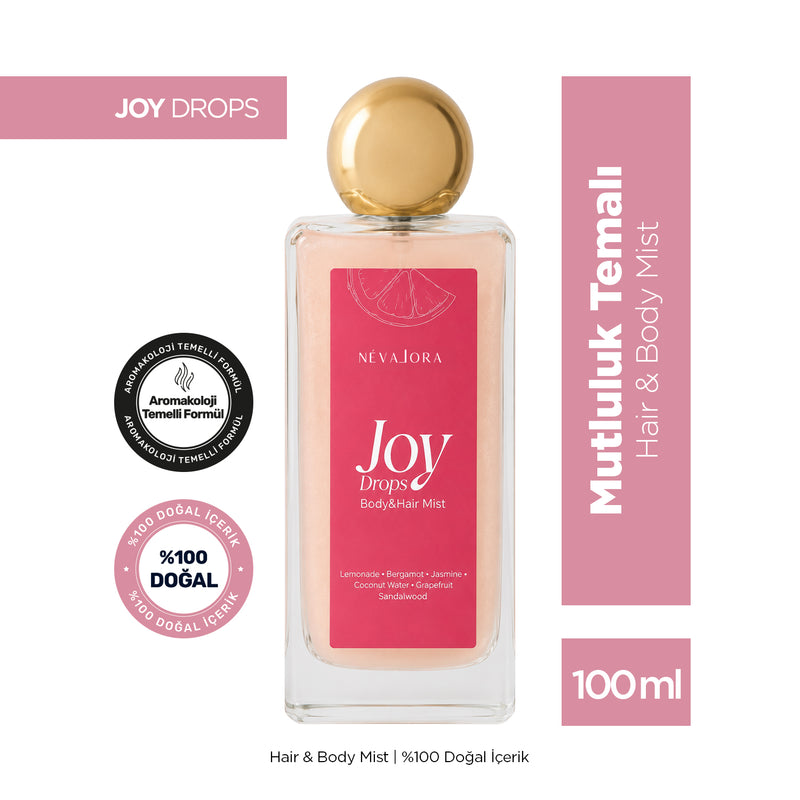 JOY DROPS – Mutluluk Temalı Hair & Body Mist | 100 ml