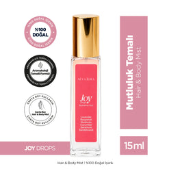 JOY DROPS – Mutluluk Temalı Hair & Body Mist | 15 ml
