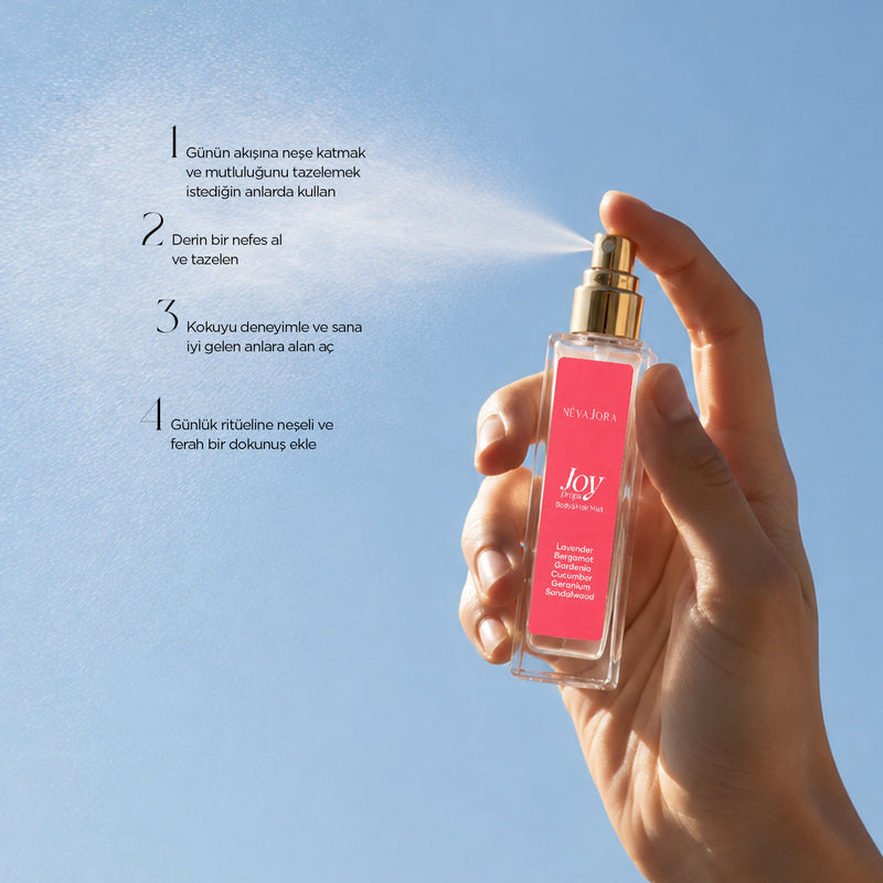 JOY DROPS – Mutluluk Temalı Hair & Body Mist | 15 ml
