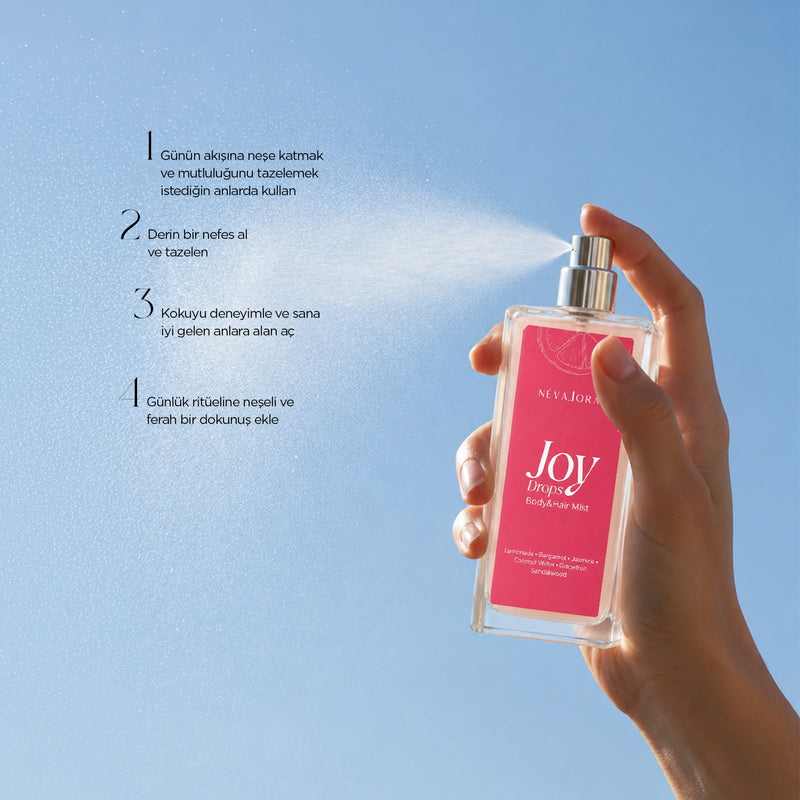 JOY DROPS – Mutluluk Temalı Hair & Body Mist | 100 ml