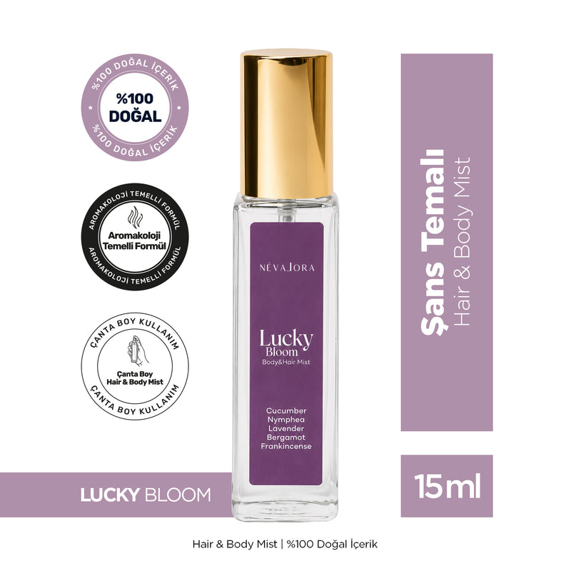 LUCKY BLOOM – Şans Temalı Hair & Body Mist | 15 ml