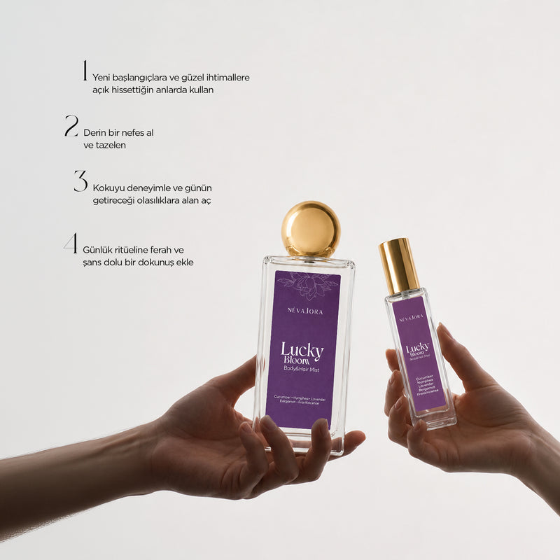 LUCKY BLOOM – Şans Temalı Hair & Body Mist | 15 ml
