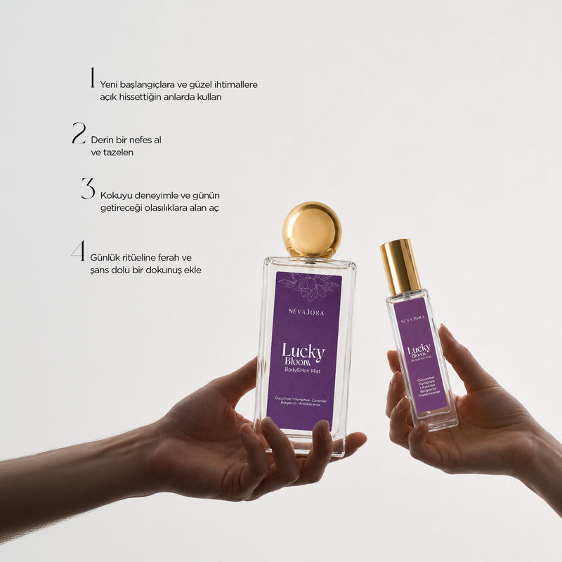 LUCKY BLOOM – Şans Temalı Hair & Body Mist | 100 ml