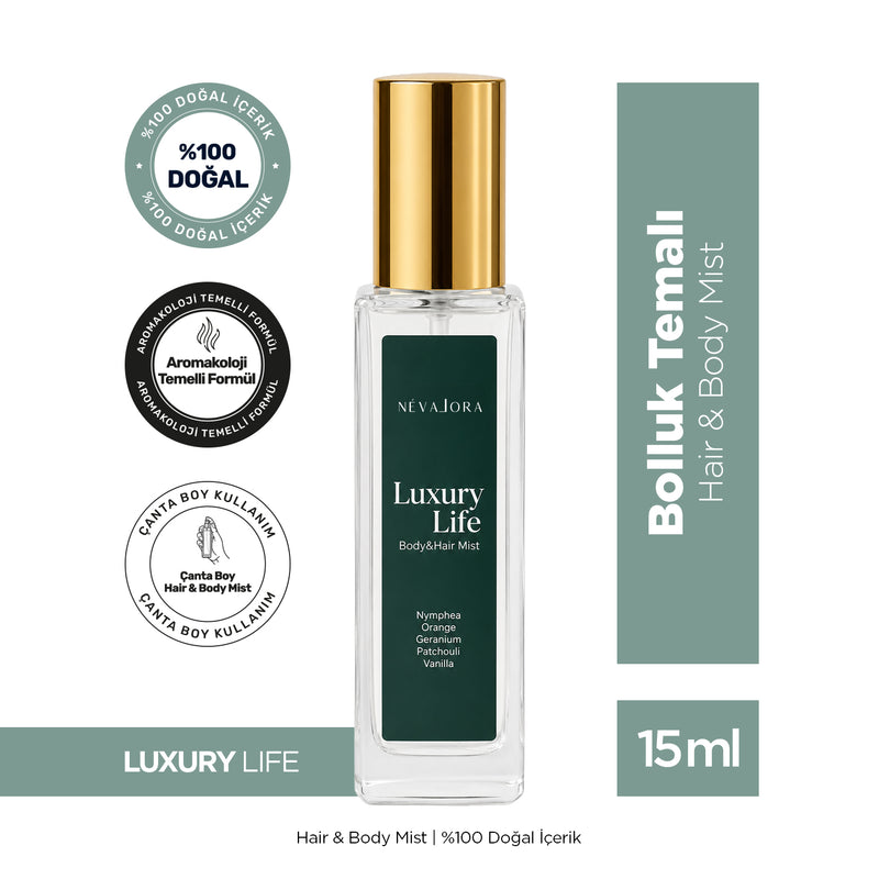LUXURY LIFE – Bolluk Temalı Hair & Body Mist | 15 ml