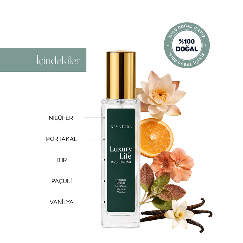 LUXURY LIFE – Bolluk Temalı Hair & Body Mist | 15 ml