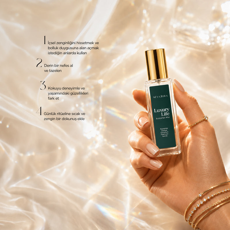 LUXURY LIFE – Bolluk Temalı Hair & Body Mist | 15 ml